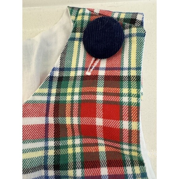 Banana Split baby unisex romper red green Christmas embroidering size 9 months - Picture 5 of 12